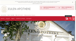 Desktop Screenshot of eulenapotheke-michelau.de